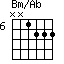 Bm/Ab=NN1222_6