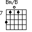 Bm/B=3101_7
