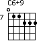 C6+9=011222_7