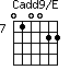 Cadd9/E=010022_7