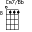 Cm7/Bb=0111_8