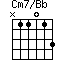 Cm7/Bb=N11013_1