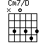 Cm7/D=N30343_1