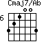 Cmaj7/Ab=321003_6