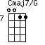 Cmaj7/G=0011_7