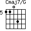 Cmaj7/G=1103_5