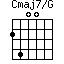 Cmaj7/G=2400_1