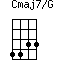 Cmaj7/G=4433_1