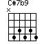 C#7b9=N43434_1