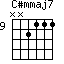 C#mmaj7=NN2111_9