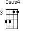 Csus4=3311_3