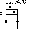 Csus4/G=3013_8