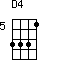 D4=3331_5