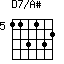 D7/A#=113132_5