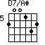 D7/A#=200132_5