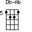 Db-Ab=1221_5