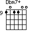 Dbm7+=101100_9