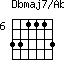 Dbmaj7/Ab=331113_6