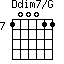 Ddim7/G=100011_7