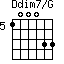 Ddim7/G=100033_5