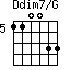 Ddim7/G=110033_5