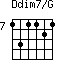 Ddim7/G=131121_7