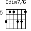 Ddim7/G=311331_5