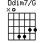Ddim7/G=N04433_1