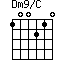 Dm9/C=100210_1
