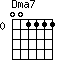 Dma7=001111_0