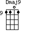 Dmaj9=1101_9
