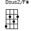 Dsus2/F#=4232_1