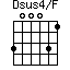 Dsus4/F=300031_1