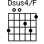 Dsus4/F=300231_1