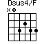 Dsus4/F=N03233_1