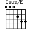 Dsus/E=000233_1