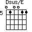 Dsus/E=010011_5