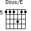 Dsus/E=111311_5
