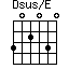 Dsus/E=302030_1