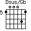 Dsus/Gb=100031_5