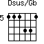 Dsus/Gb=111331_5