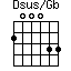 Dsus/Gb=200033_1