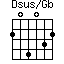 Dsus/Gb=204032_1