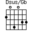 Dsus/Gb=204033_1