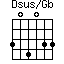 Dsus/Gb=304033_1