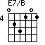E7/B=023101_4