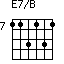 E7/B=113131_7