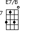 E7/B=3130_7