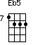 Eb5=1222_7