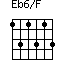 Eb6/F=131313_1